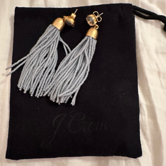 Beautiful! J.Crew Tassel Earrings - Picture 3 of 3